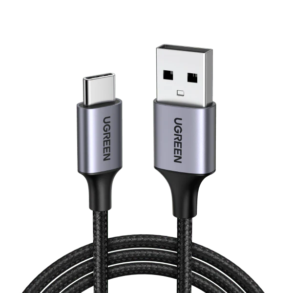 UGREEN 60125 USB - USB Type C Quick Charge 3.0 cable 3A 0.5m Gray