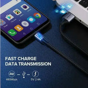 UGREEN USB 2.0 A to Micro USB Cable 0.25m Nickel Plated Aluminum Braid Fast Charge Data Sync Smartphone Tablet (60144) Ugreen
