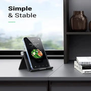 UGREEN Multi-Angle Height Adjustable Cell Phone Holder Desk Stand Mobile Phone Support Tablet Smartphone Universal (50747) Ugreen