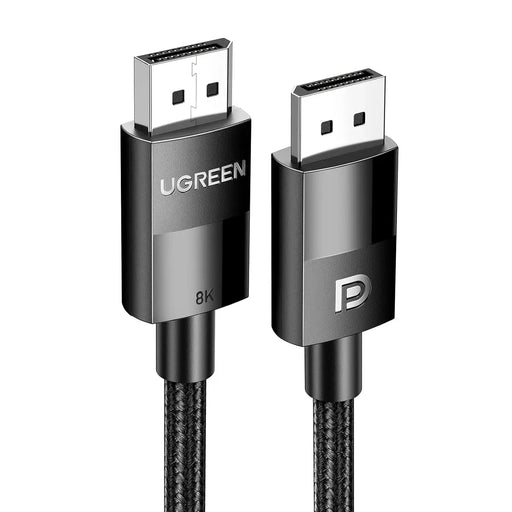 UGREEN 3M DisplayPort 1.4 Cable Nylon Braided 8K@60Hz 4K@144Hz 1080P@240Hz 32.4Gbps HDR Gaming Monitor Laptop PC TV 80393 Ugreen