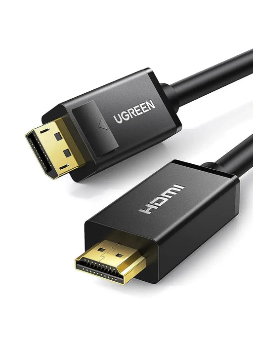 UGREEN 3M DisplayPort to HDMI Cable Male to Male 4K UHD Uni-Directional 1080P Video HDTV Monitor Projector PC Display 10203 Ugreen