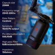Thronmax Mdrill Zone XLR Microphone (M5) - TeckPot