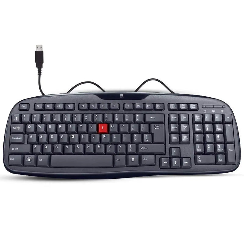 iBall Winner V2.0 Wired USB Desktop Keyboard - Black(Open Box) iBall