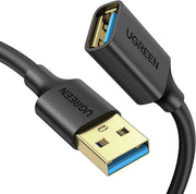 UGREEN USB 3.0 A Male to Female Extension Cable 5M 5Gbps High Speed Data Transfer USB Disk Keyboard Mouse Hard Drive (90722) Ugreen