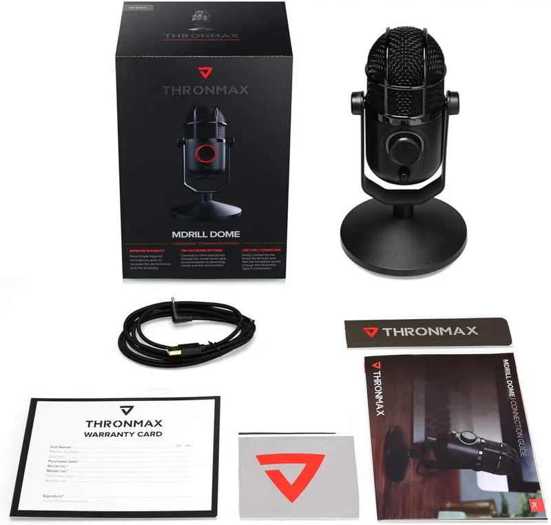 Thronmax Mdrill Dome 48khz Usb Microphone (M3) - TeckPot