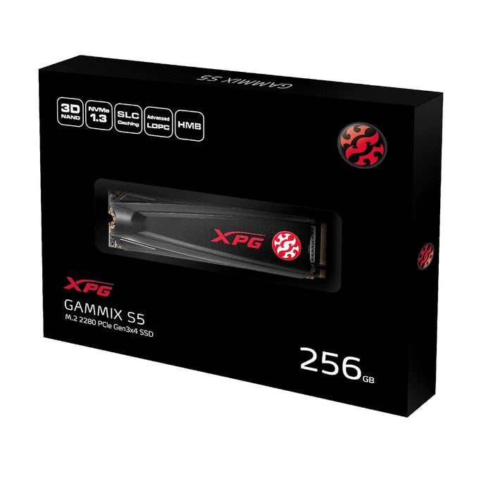 ADATA XPG GAMMIX S5 256GB PCIe M.2 2280 Gaming Solid State Drive