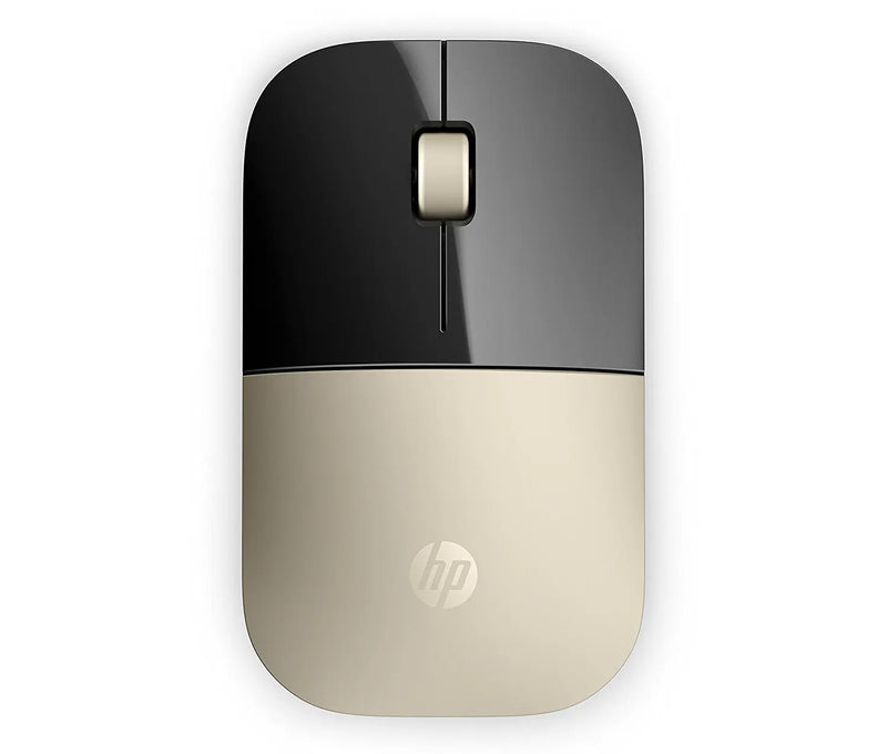 HP Z3700 2.4GHz Wireless USB Optical Mouse 1200DPI 16M Of Battery Life-Modern Gold(Open Box) HP