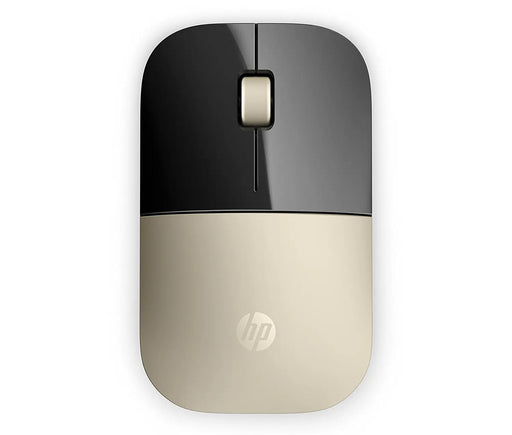 HP Z3700 2.4GHz Wireless USB Optical Mouse 1200DPI 16M Of Battery Life-Modern Gold(Open Box) HP