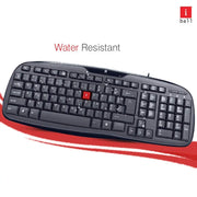 iBall Winner V2.0 Wired USB Desktop Keyboard - Black(Open Box) iBall