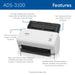 Brother ADS-3100 High-Speed Desktop Scanner With Speed Of 40PPM-(White/Black) Brother