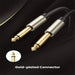 UGREEN 3M 6.35mm Mono Male to Male TRS Audio Cable Guitar Amplifier Mixer Keyboard Professional Instrument Cable 10639 Ugreen
