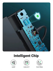 UGREEN 2.5 Inch External Hard Drive Enclosure 5Gbps USB 3.0 UASP Tool-Free 1.6FT Cable 7mm 9.5mm SATA SSD HDD (30719) Ugreen