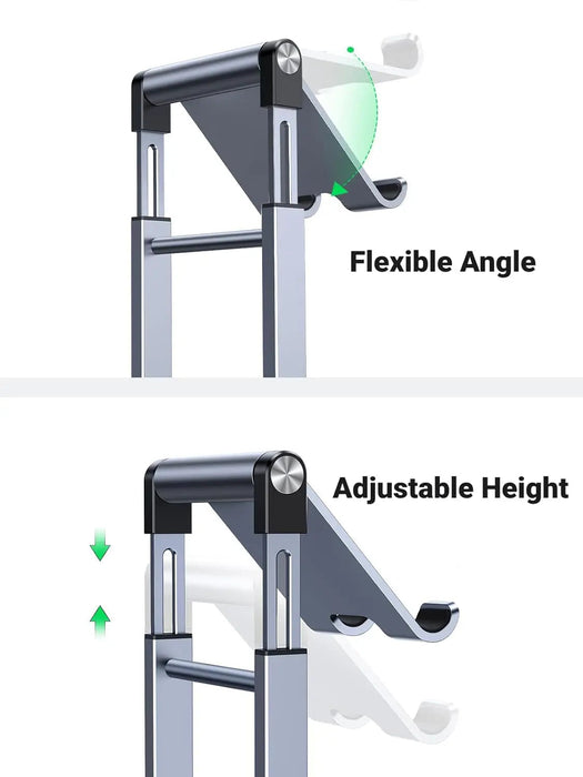 UGREEN Phone Stand Desk Cell Phone Holder Adjustable Height Foldable Portable iPhone 13 Pro Max 12 Samsung Galaxy (50324)