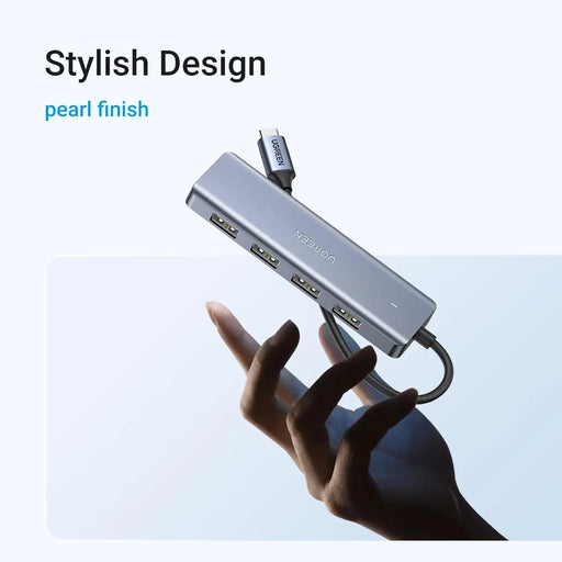 UGREEN 4-Port USB Type C Hub to USB 3.0 Adapter Micro USB Power MacBook Pro iMac Samsung Galaxy Note Dell XPS (70336) Ugreen