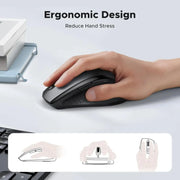 UGREEN 2.4G Wireless Mouse 1600 DPI 6 Button Nano Receiver 3 Adjustable DPI PC Laptop iMac MacBook Microsoft Pro (45012) Ugreen