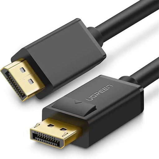 UGREEN 1M DisplayPort 1.2 Cable Male to Male 4K HD Audio Video Gold-Plated Locking HDTV Monitor Graphics Card Projector 10244 Ugreen
