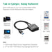 UGREEN USB 3.0 SATA Adapter Cable 5Gbps External Hard Drive Converter 2.5" 3.5" HDD SSD 12V Power Supply (20611) Ugreen