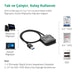 UGREEN USB 3.0 SATA Adapter Cable 5Gbps External Hard Drive Converter 2.5" 3.5" HDD SSD 12V Power Supply (20611) Ugreen
