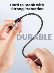 UGREEN USB C 2.0 Cable 2M 60W Male to Male Power Delivery 2.0 QC 2.0/3.0 Fast Charging Type-C Data Transfer Cable (10306) Ugreen