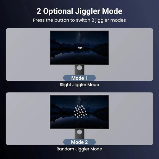 UGREEN Bluetooth 5.4 Adapter Mouse Jiggler USB Dongle Computer Laptop Mouse Mover Switch Button 2 Jiggle Mode Plug Play (35994) Ugreen