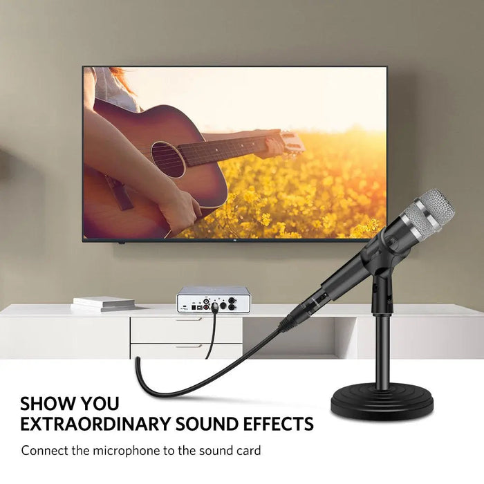 UGREEN 5M XLR Male to Female Microphone Extension Cable 3-Pin Balanced Audio Cord Studio Recording Mixer Amplifier 20712