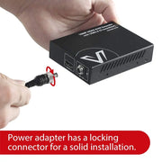 AV Access HDEX80-KVM HDMI USB KVM Extender, 260ft/80M, 1080P@60Hz over Cat5e/6, 2 Ports USB2.0, No signal Loss and Latency, With PoE and Auto EQ management. AV Access