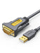 UGREEN USB to RS232 Adapter Cable 2M PL2303 Chipset DB9 Male Serial Converter PC Laptop Router CNC GPS (20222) Ugreen