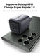 UGREEN 45W Nexode 2-Port USB C Charger GaN II Tech Galaxy S22 Ultra S21 MacBook Air iPhone 14 Pro Max Plus Wall (90573) Ugreen