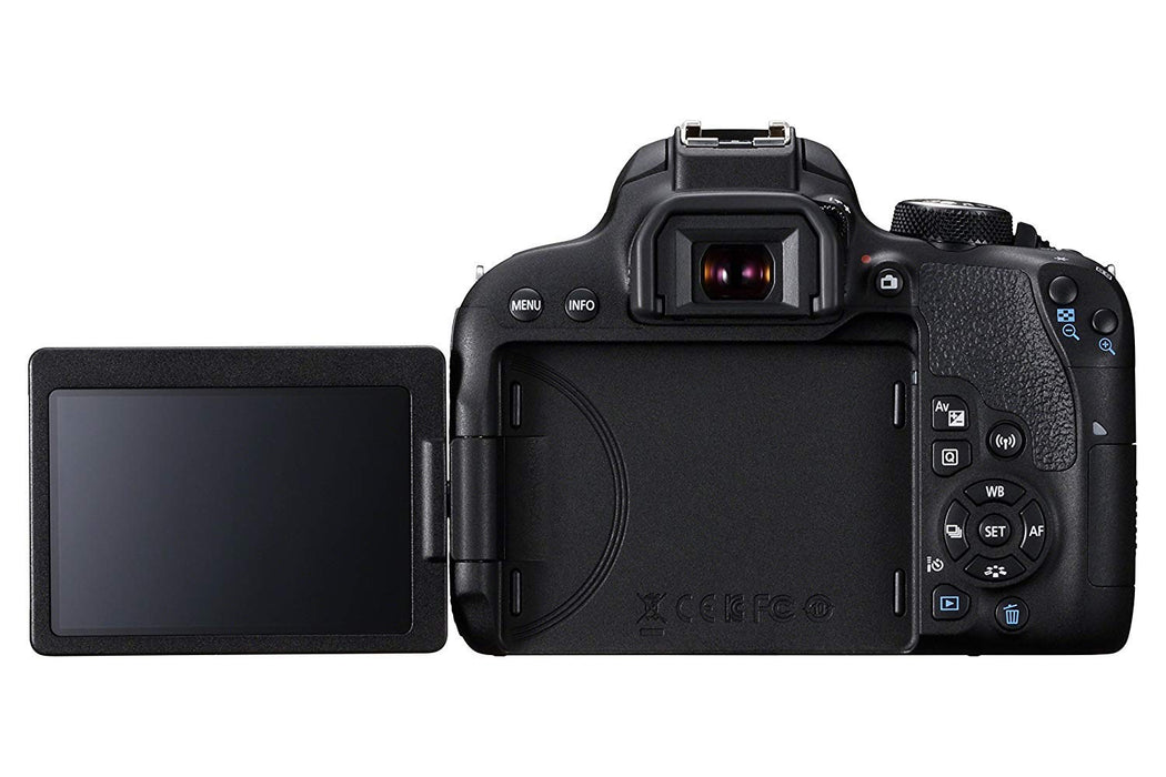 Canon EOS 800D 24.2MP Digital SLR Camera + EF-S 18-55 mm is STM Lens + 16GB Memory Card + Carrycase
