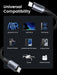 UGREEN USB-C 3.1 Gen 2 Cable 1M 100W PD 10Gbps 4K 60Hz Video Audio Thunderbolt 3 MacBook iPad Samsung Galaxy (80150) Ugreen
