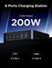 UGREEN Nexode 200W 6-Port GaN II USB-C PD Fast Charger Desktop Station 4 USB-C 2 USB-A MacBook iPad iPhone Galaxy (40914) Ugreen