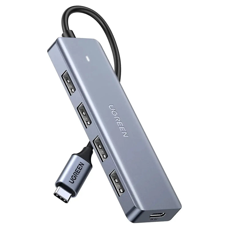 UGREEN 4-Port USB Type C Hub to USB 3.0 Adapter Micro USB Power MacBook Pro iMac Samsung Galaxy Note Dell XPS (70336) Ugreen