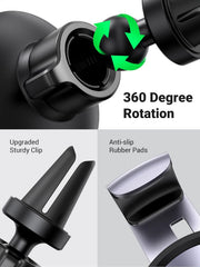 UGREEN LP130 50564 gravity auto-lock air vent phone holder 360-degree rotation