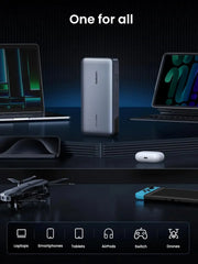 UGREEN 145W 25000mAh Power Bank Nexode 3-Port USB C PD Laptop Portable Charger MacBook Pro Dell XPS iPhone 16 iPad (90597A) Ugreen