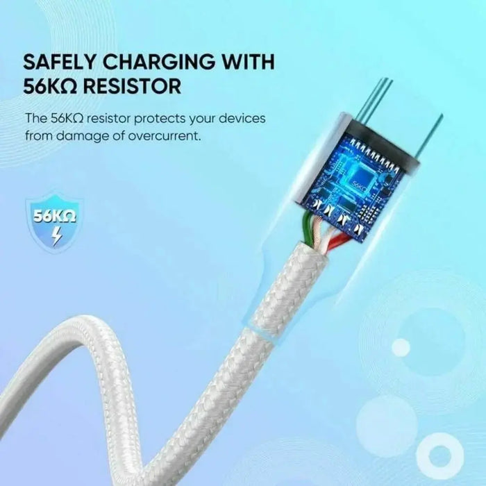 UGREEN USB A 2.0 to USB C Cable 2M Nickel Plated Fast Charging Data Sync Samsung Galaxy Xiaomi OnePlus Pixel iPad (60123) Ugreen