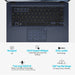 ASUS Expertbook B1402CBA-NK1460, 14" FHD, i3-1215U, 8GB RAM, 512GB SSD, Wi-Fi 6, USB-C, TPM, MIL-STD 810H, DOS – Star Black Asus