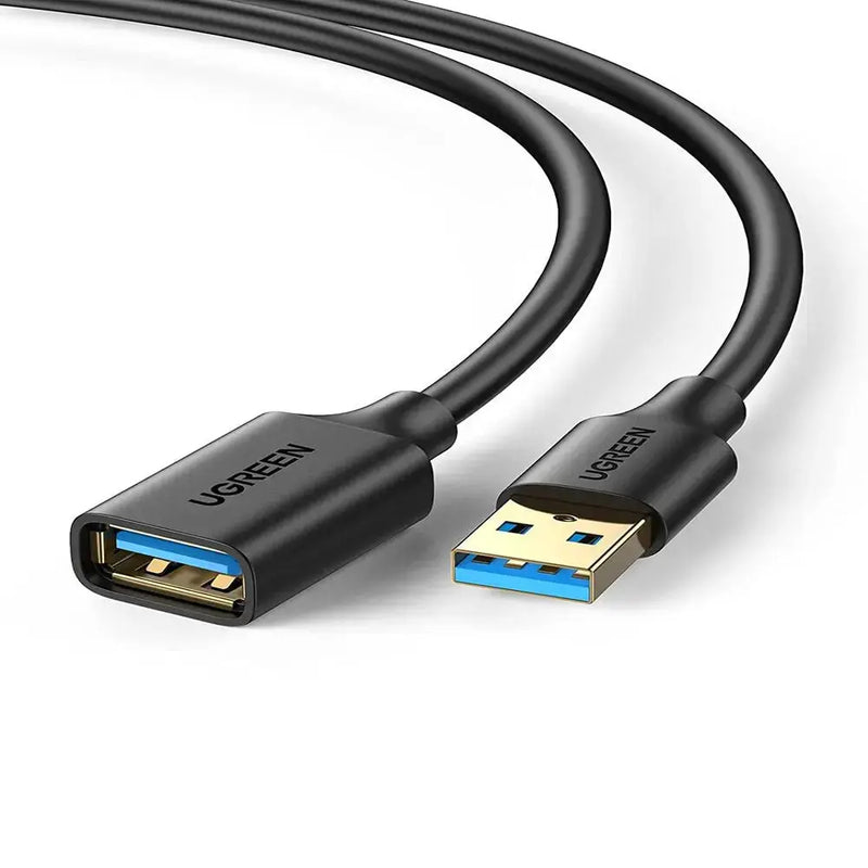 UGREEN USB 3.0 Extension Cable 1M A Male to Female High Speed 5Gbps USB Extender Laptop PC MacBook Flash Drive (10368) Ugreen