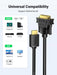 UGREEN HDMI to DVI Cable 3M Bi-Directional High Speed 1080P Full HD Laptop PC Monitor Projector Graphics (10136) Ugreen