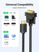 UGREEN HDMI to DVI Cable 3M Bi-Directional High Speed 1080P Full HD Laptop PC Monitor Projector Graphics (10136) Ugreen