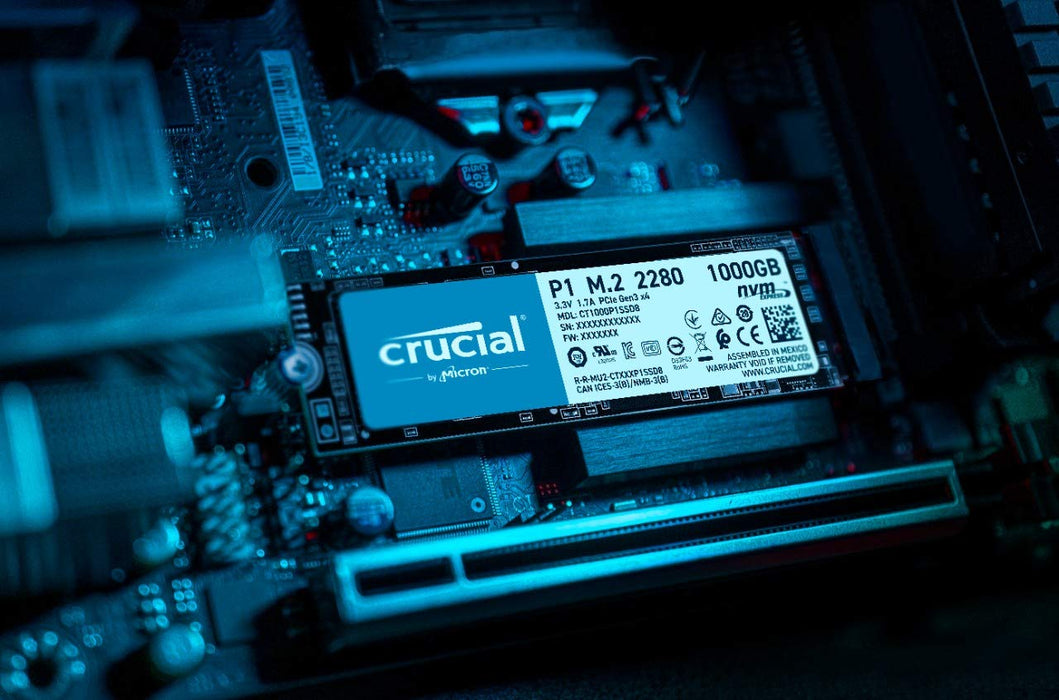 Crucial P1 1000GB M.2 NVMe  INTERNAL SSD (CT1000P1SSD8)