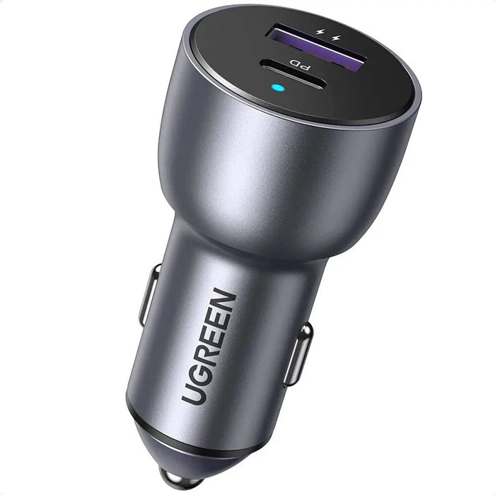 UGREEN 52.5W USB C Car Charger PD 30W QC 18W Fast Car Charging iPhone 14 13 12 iPad Galaxy S23 S22 S21 Pixel 7 6 (60980)