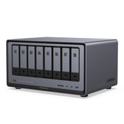 UGREEN NASync DXP8800 Plus 8-Bay Desktop NAS, Intel i5 1235u 10-Core CPU, 8GB DDR5 RAM, 128G SSD, 2 * 10GbE, 2 * M.2 NVMe Slots, 8K HDMI, 2 * TBT4, Network Attached Storage, Diskless(35126) Ugreen