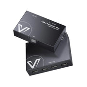 AV Access U2EX60 New USB Extender over Cat5e/6/6a/7 Cable w/ PoC, up to 60m/196ft, Ideal for Home Office, Gaming & Surveillance AV Access