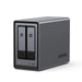 UGREEN DXP2800 Network Attached Storage 2-Bay SATA Intel X86 12th Gen N Series 4 Core 8GB DDR5 2.5GbE 32GB eMMC (25369) Ugreen