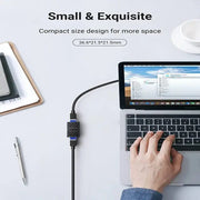 UGREEN RJ45 Female to Female Coupler Ethernet Extender Inline Coupler Cat7 Cat6 Cat5e Cable Laptop Projector Network (20390) Ugreen