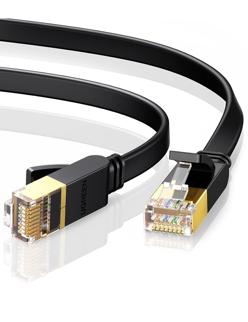 UGREEN NW106 11262 3m flat Cat 7 ethernet cable, 10Gbps, 