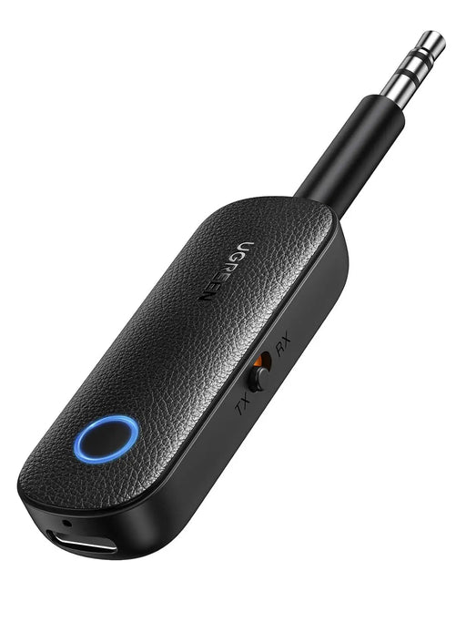 UGREEN 2-in-1 Bluetooth 5.0 Transmitter Receiver Wireless 3.5mm AUX Audio Adapter Low Latency Car TV PC Headphones 80893 Ugreen