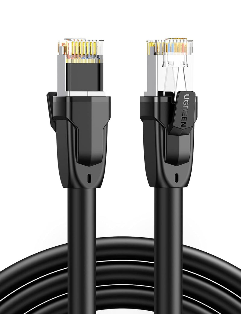 UGREEN Cat 8 Ethernet Patch Cord, 5m, Black - image 1