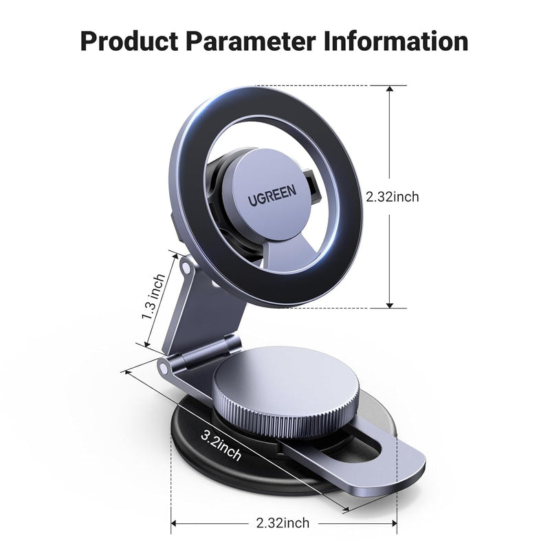 UGREEN 45577 MagSafe car mount with flexible arm 