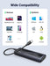 UGREEN NVMe M.2 SSD Enclosure USB 3.2 Gen 2 10Gbps High Speed Aluminum Portable M.2 to USB-C 2230 2242 2260 2280 15512 Ugreen